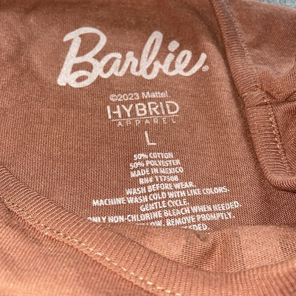 Barbie Unity Love Hope Long Sleeve Sparkly Lettering Graphic T-shirt - Picture 3 of 4